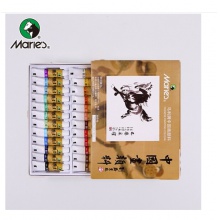 马利 24色 国画颜料