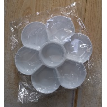 调色盘 陶瓷7格