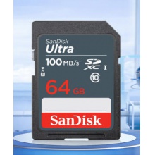 闪迪64GB SD内存卡 U1 C10 至尊高速存储卡 读速140MB/s